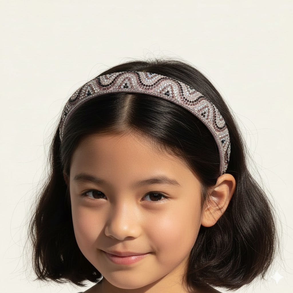 Crystal studded Tiara, party hairband (LIMITED STOCK)