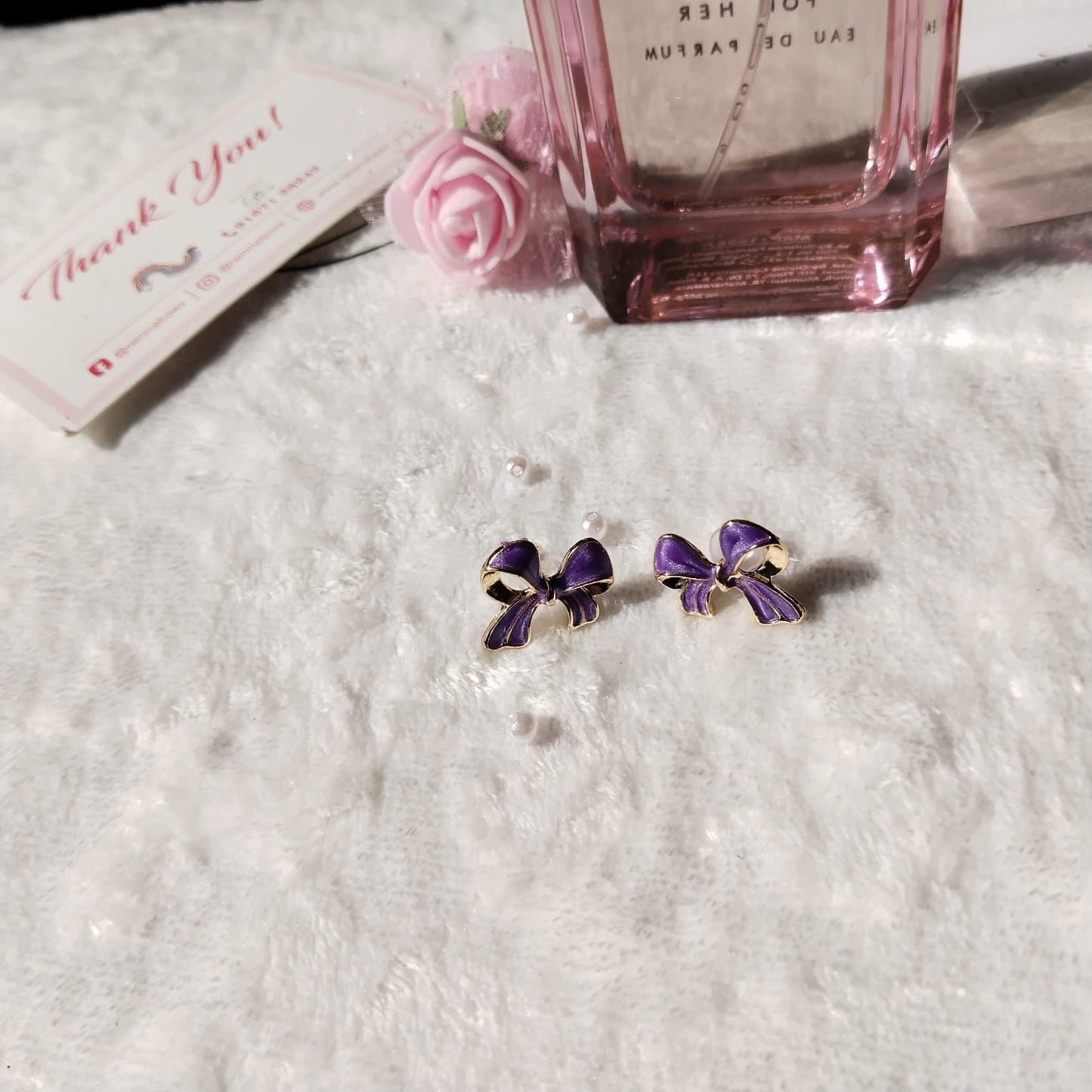 Bow Stud Earrings 🎀
