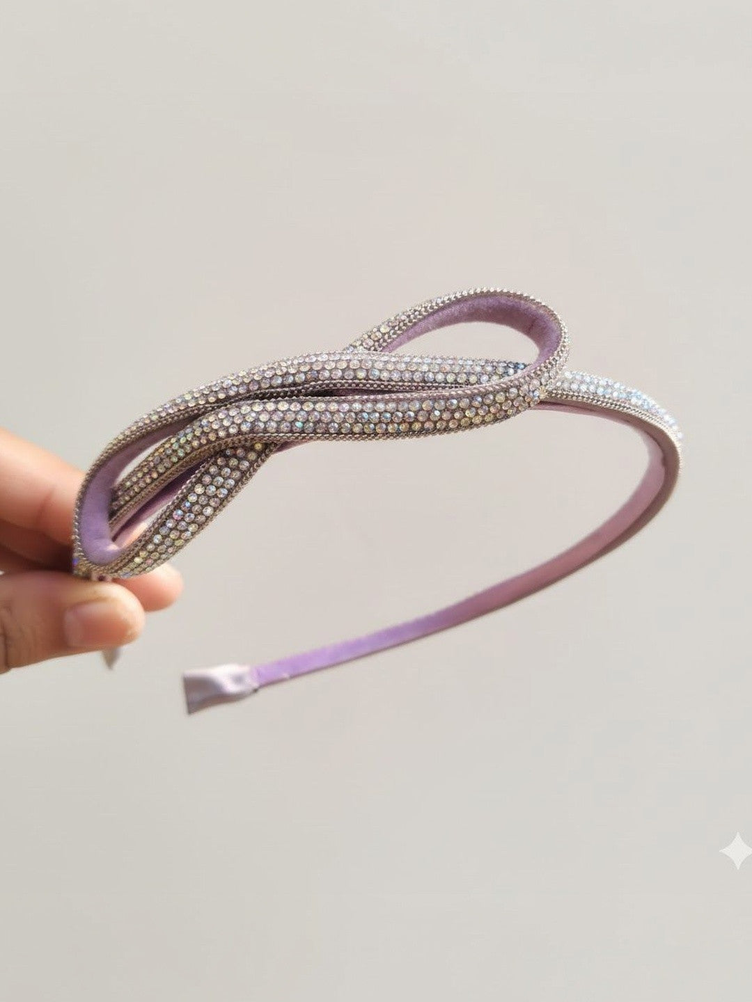 Lilac Side knot Premium hairband