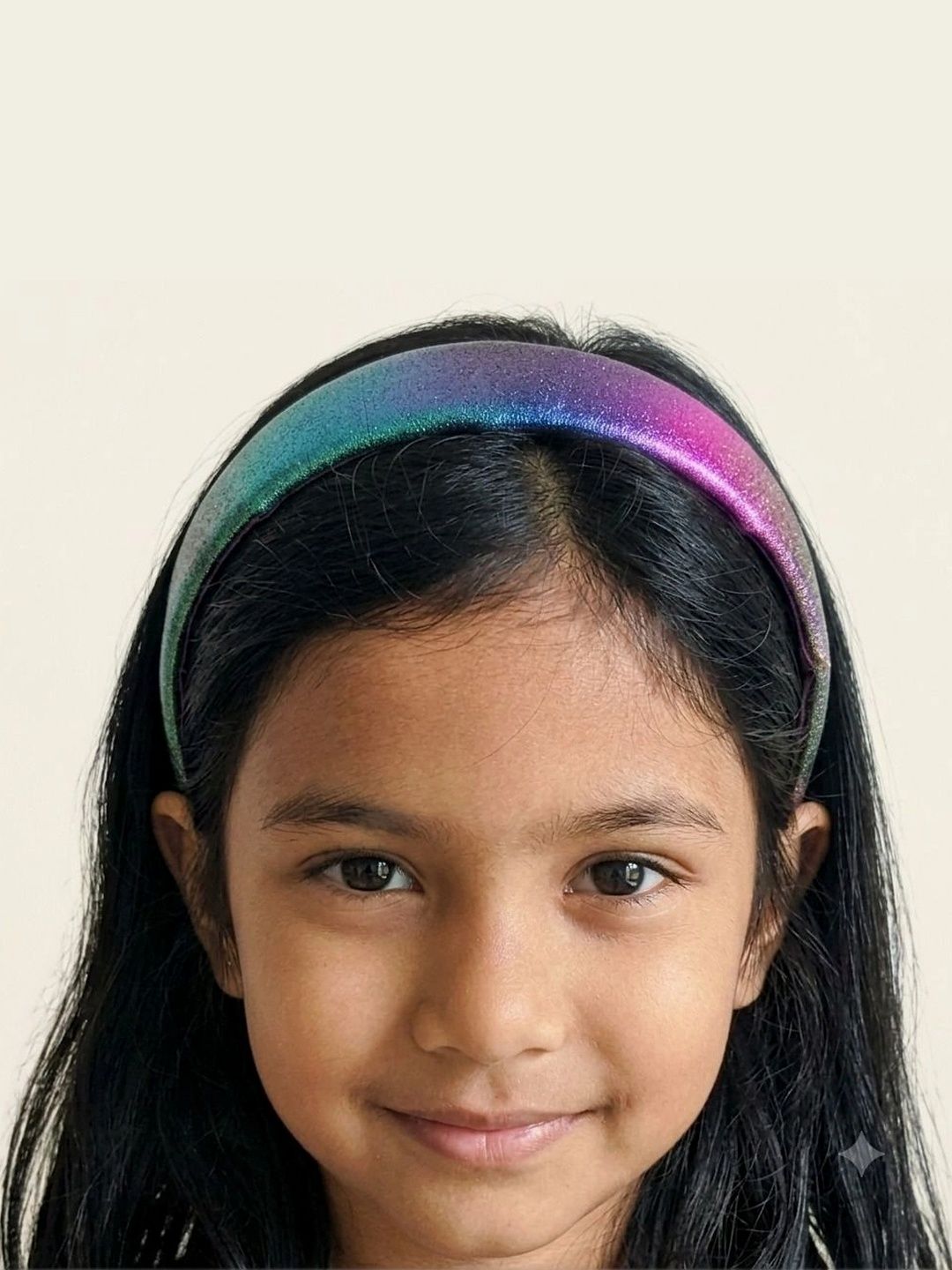 Blue & Purple peacock Hairband