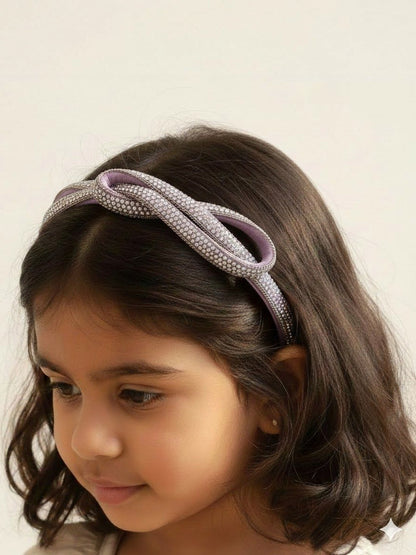 Lilac Side knot Premium hairband