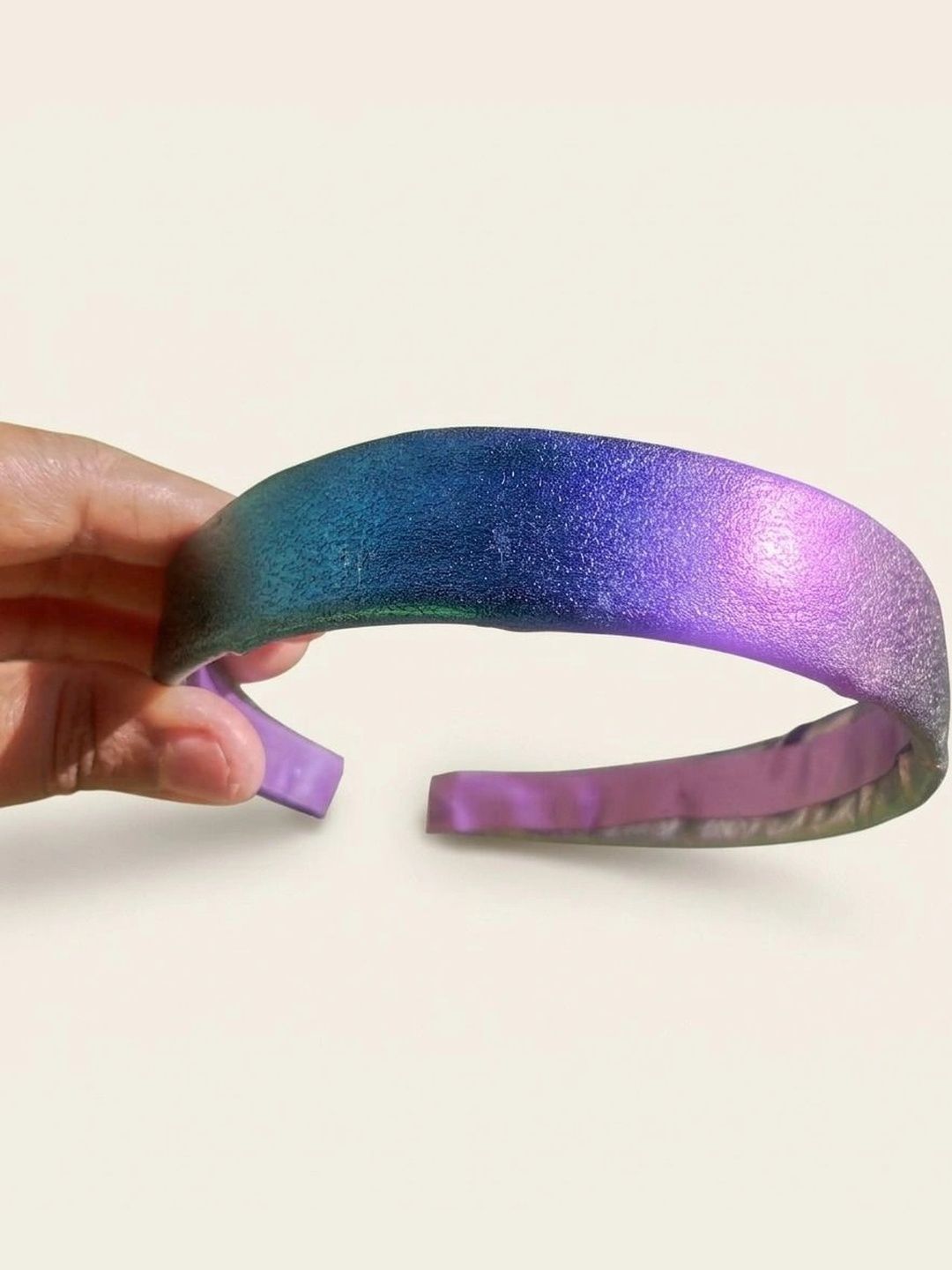 Blue & Purple peacock Hairband
