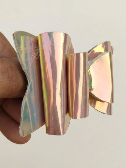 Holographic shine Hair Bow