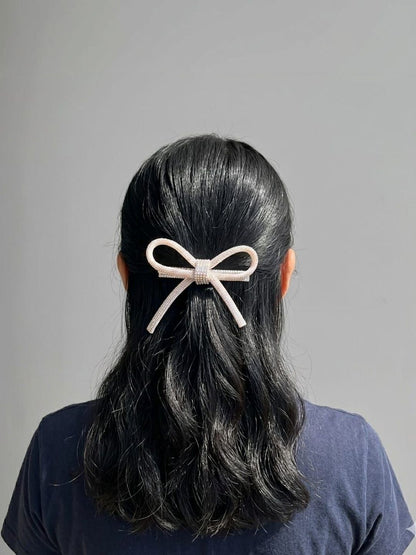Glittering Rope Twist Bow