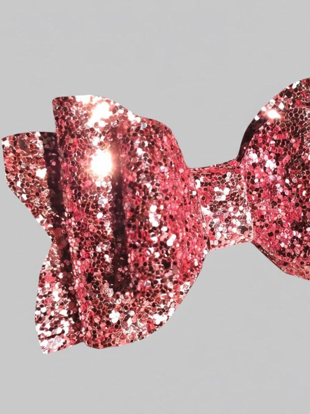 Pink Glitter hairbow