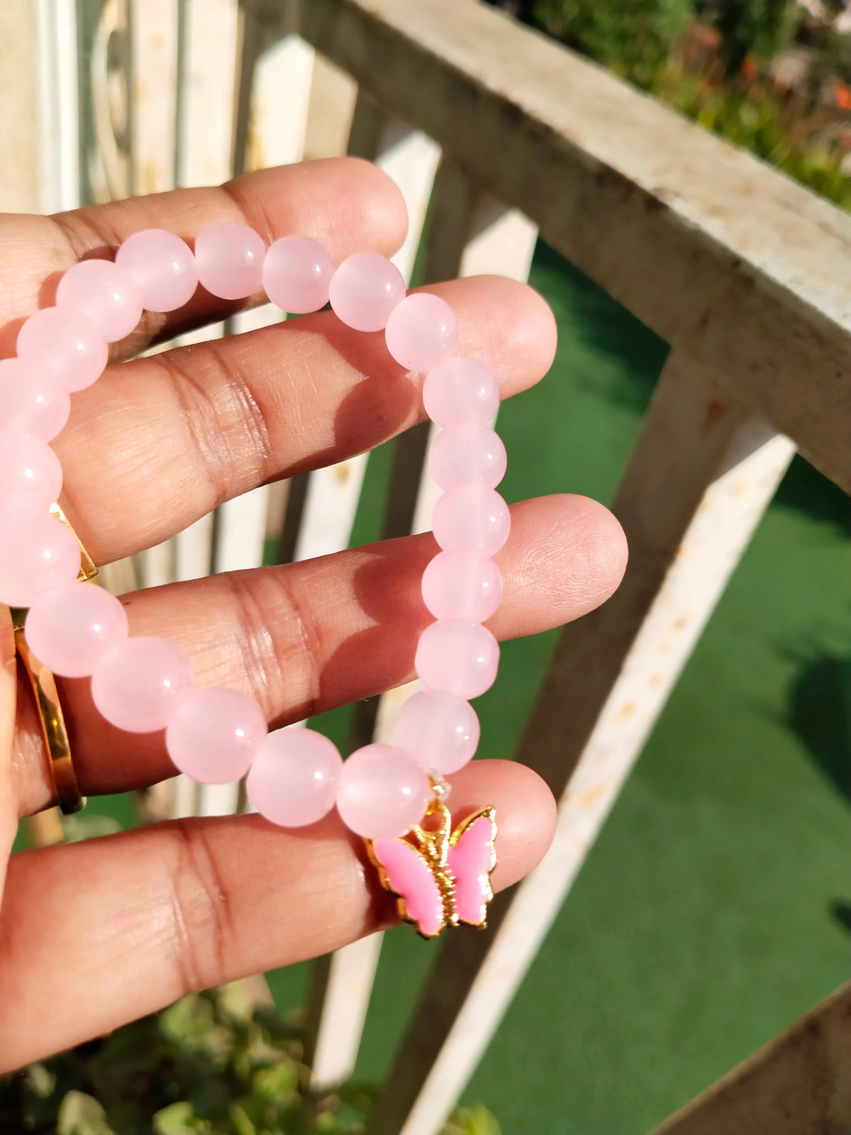 Pink Radiance Butterfly Bracelet – Rain Me Bows