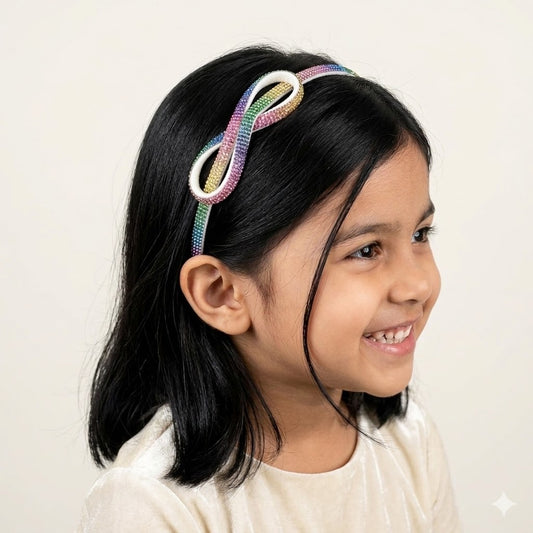 Multi shade Side knot Premium hairband