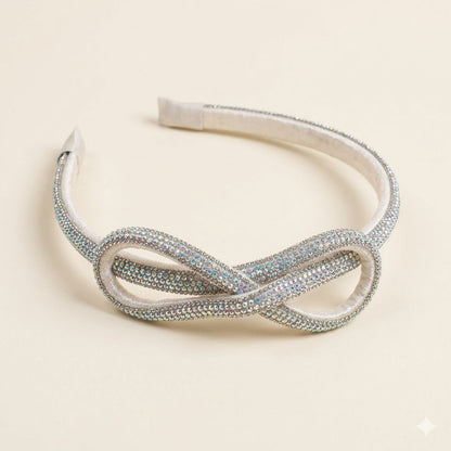 White Side knot Premium hariband
