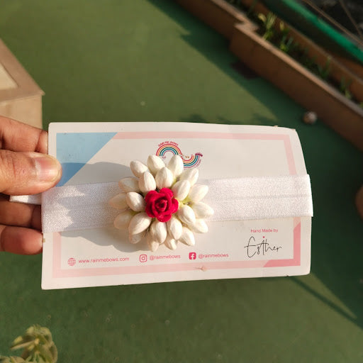 Real look alike Jasmine buds hairband