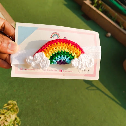 Crochet hairband for babies