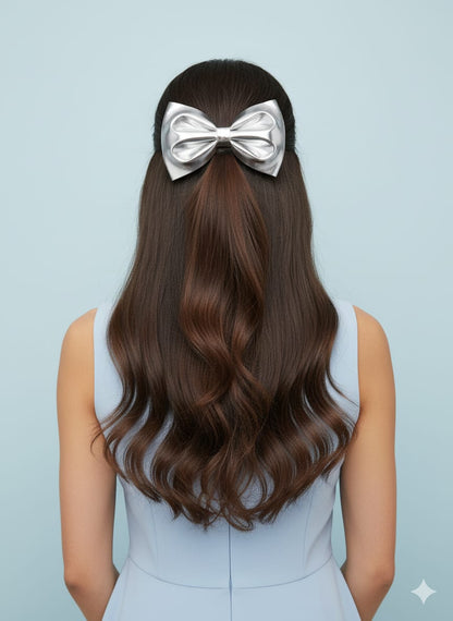 Sparkling Metallic hairbows