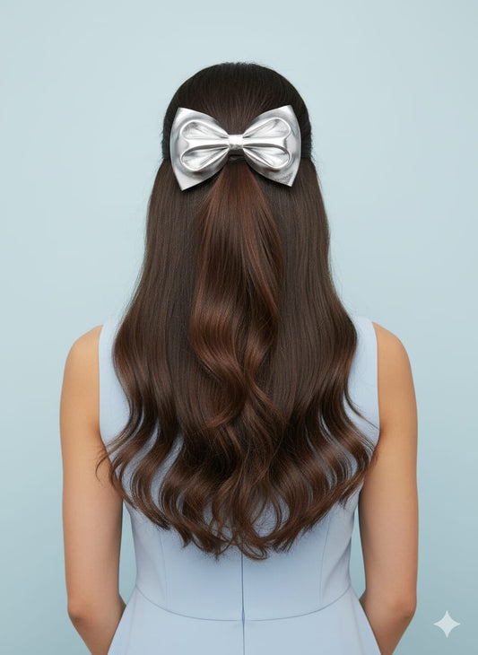 Sparkling Metallic hairbows