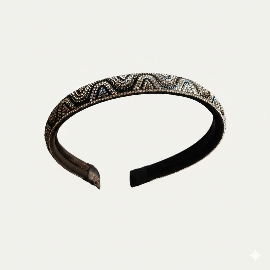 Crystal studded Tiara,  party hairband (LIMITED STOCK)