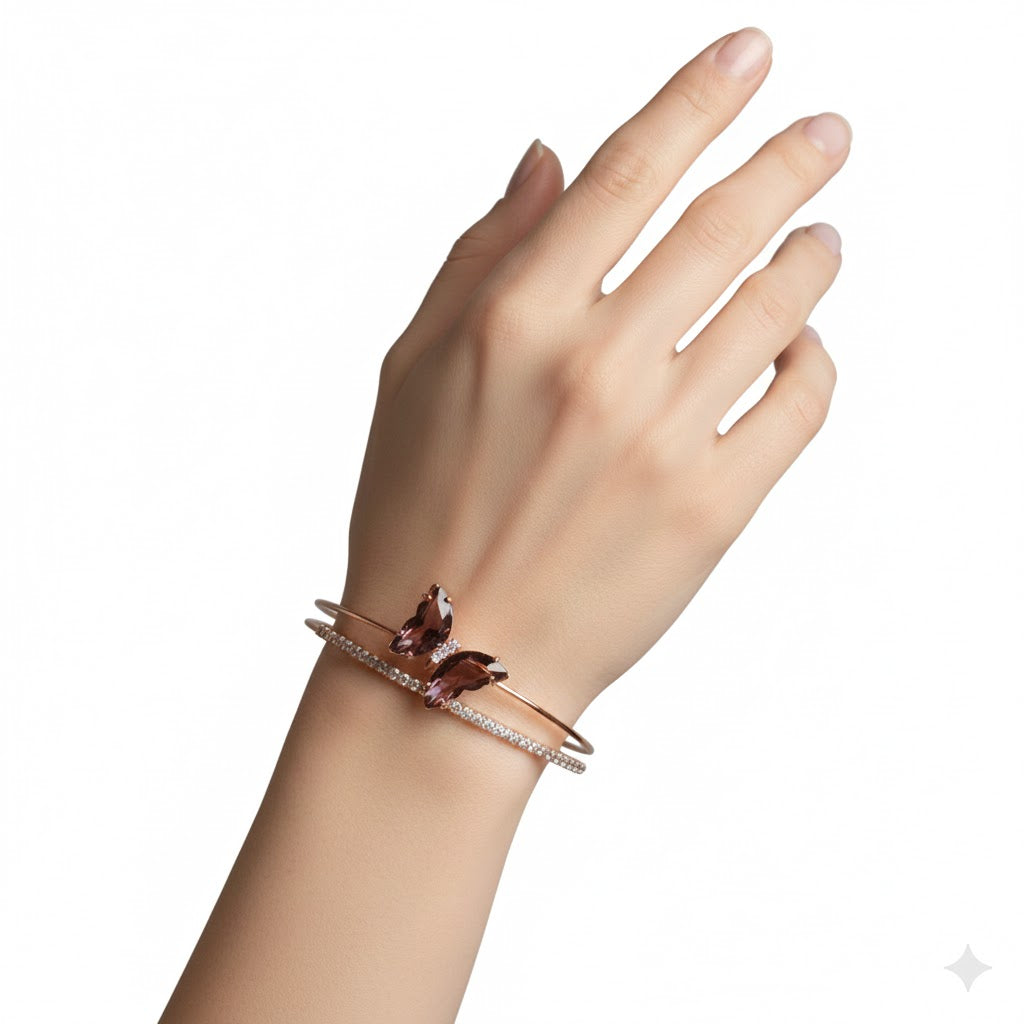 Butterfly studded bracelets (Limited stock)