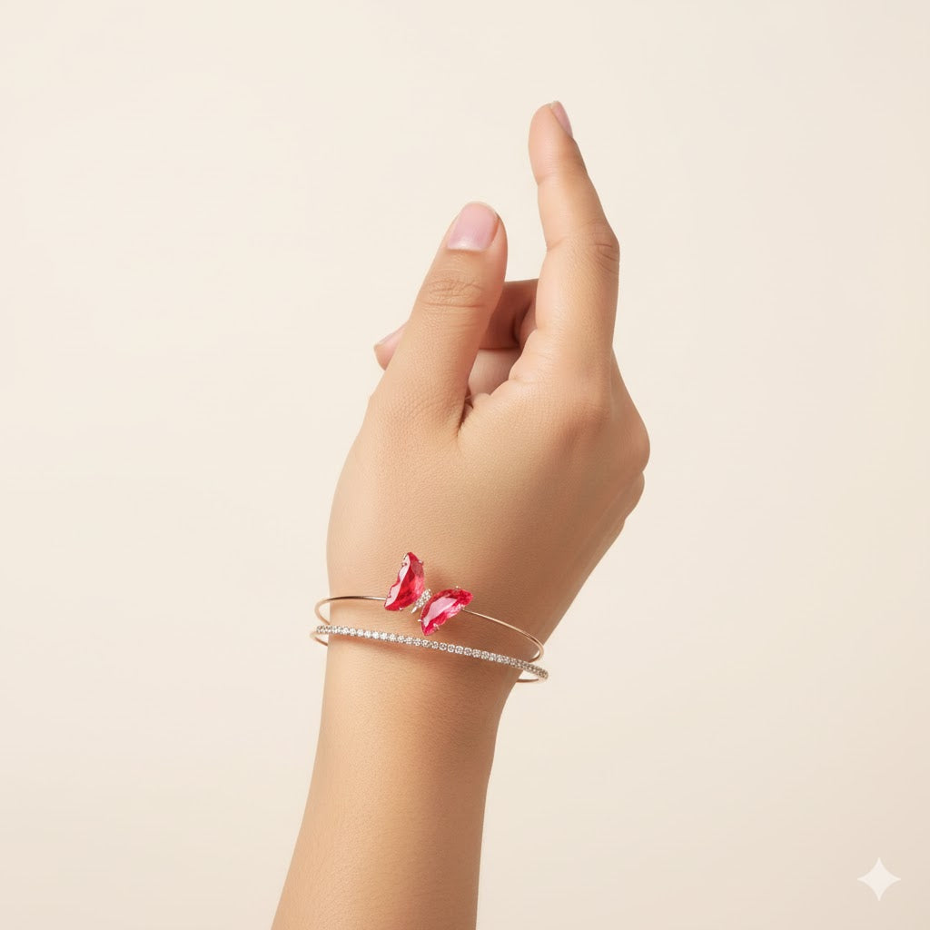 Butterfly studded bracelets (Limited stock)