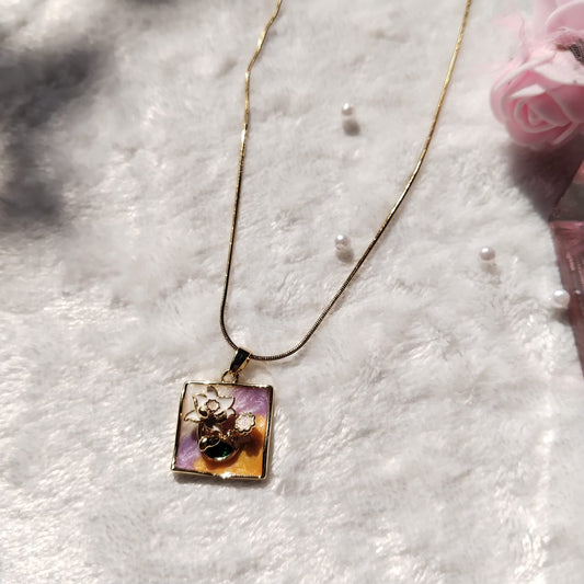 Blossom Charm Pendant Necklace 🌸