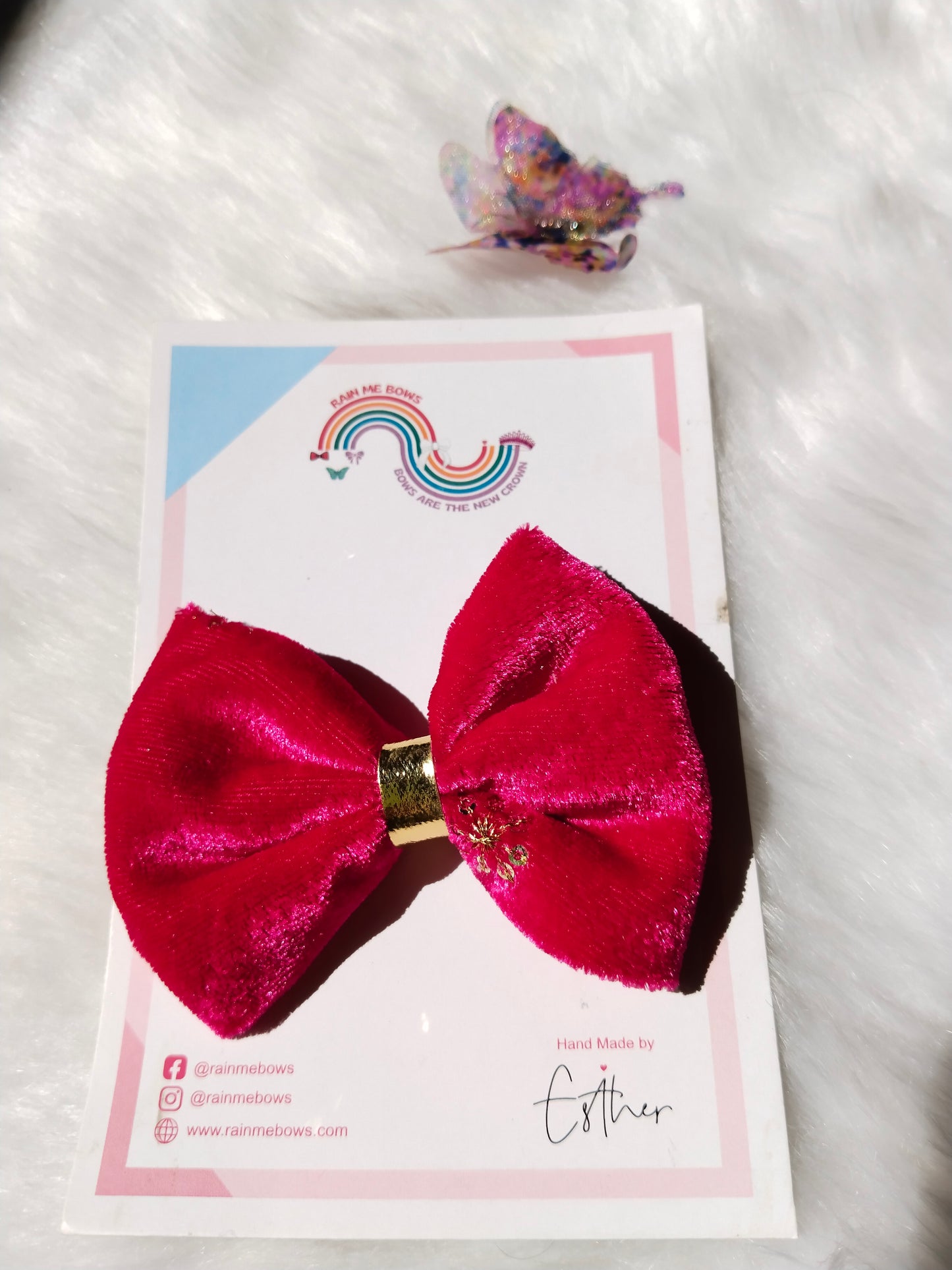 Royal Velvet Bow (Per Piece)