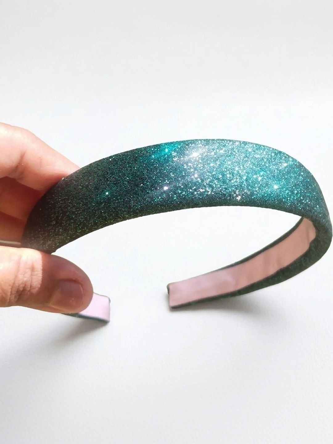 Emerald Green Glitter Hairband