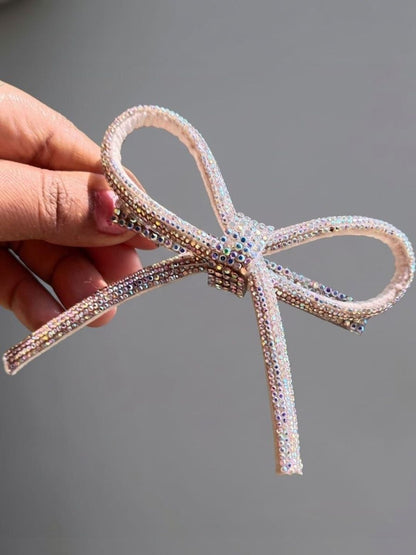 Glittering Rope Twist Bow