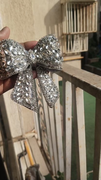 Royal Crystal Party Hairbow